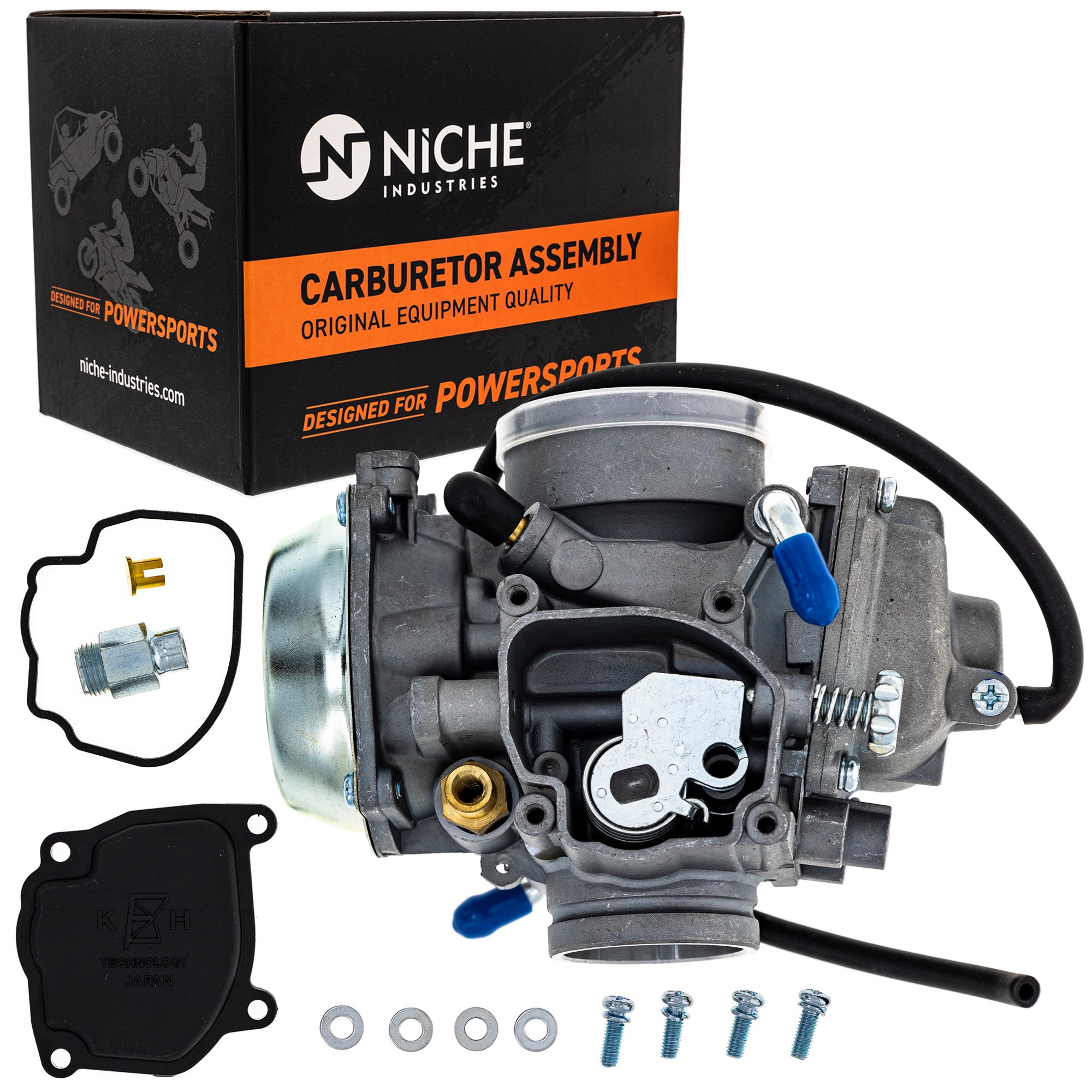 NICHE 519-KCR2298B Carburetor Assembly for Polaris PTV Pro Magnum