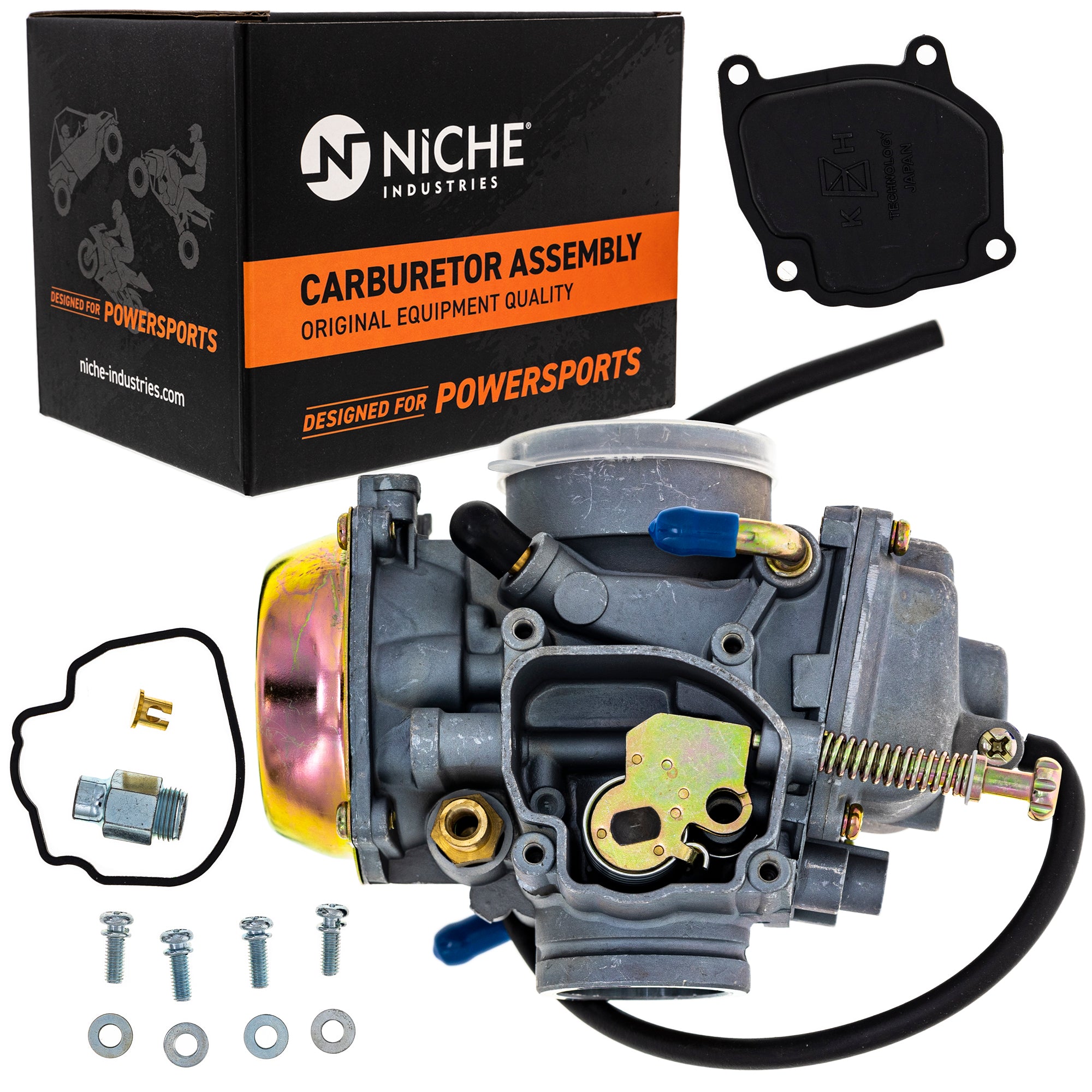 NICHE 519-KCR2290B Carburetor Assembly for Polaris Trail