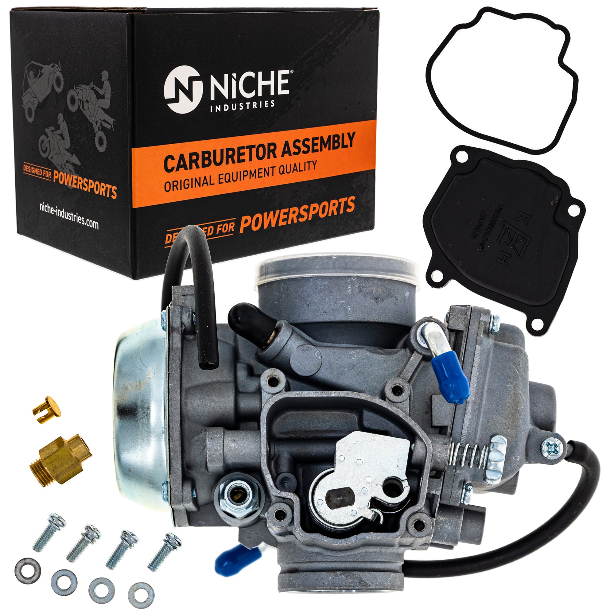 NICHE 519-KCR2202B Carburetor Assembly for zOTHER Polaris Trail