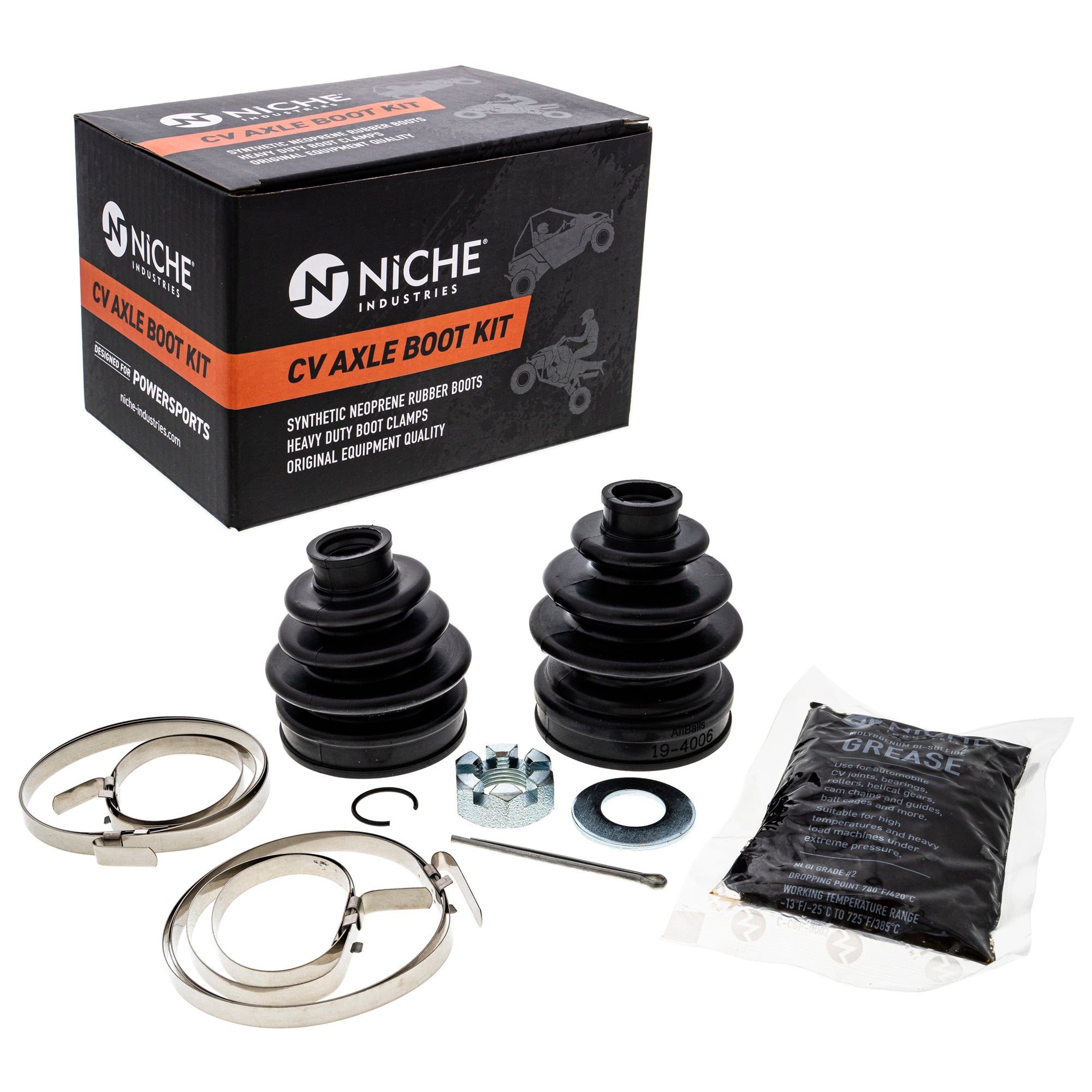 Front CV Axle Boot Kit for zOTHER King NICHE 519-KCV2243B