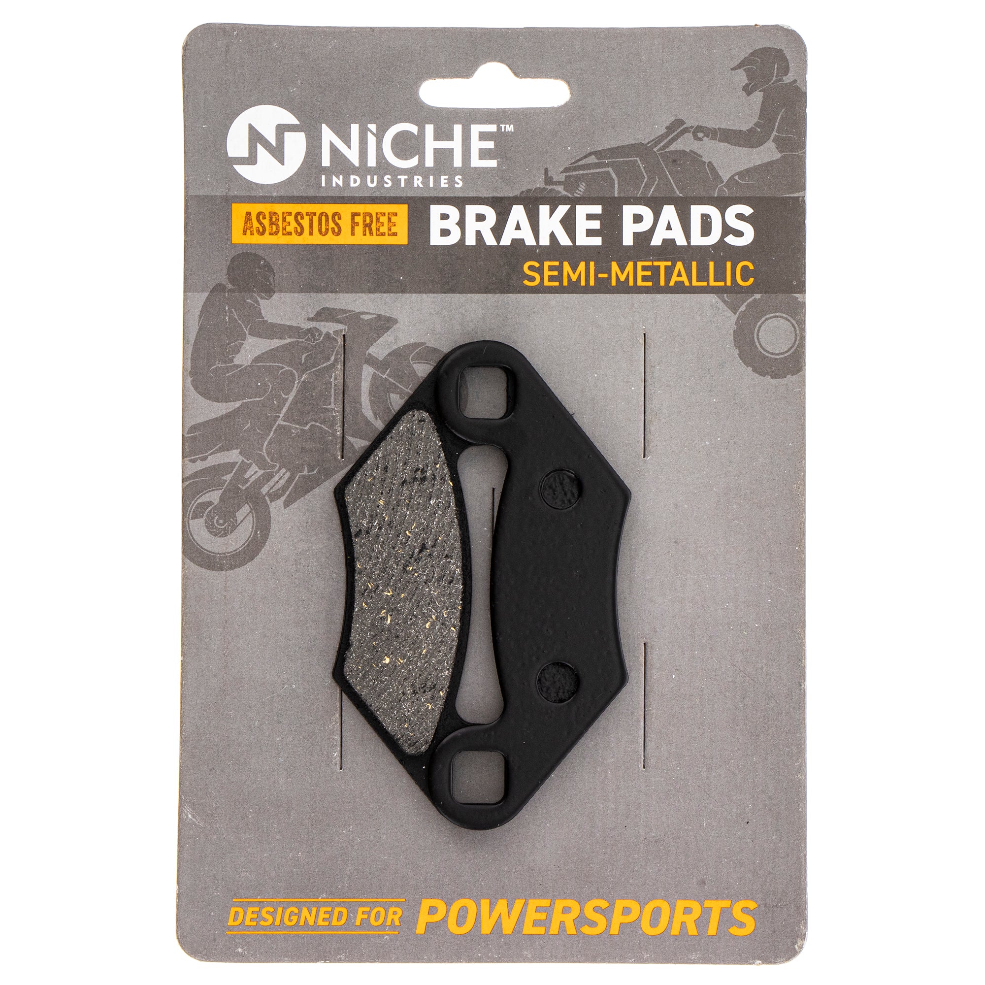 NICHE MK1001319 Brake Pad Set for Polaris Xpedition Trail