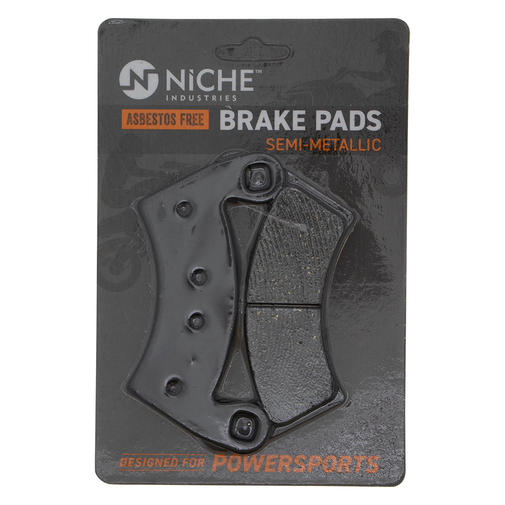NICHE MK1001117 Brake Caliper & Pads Kit for Polaris GEM RZR