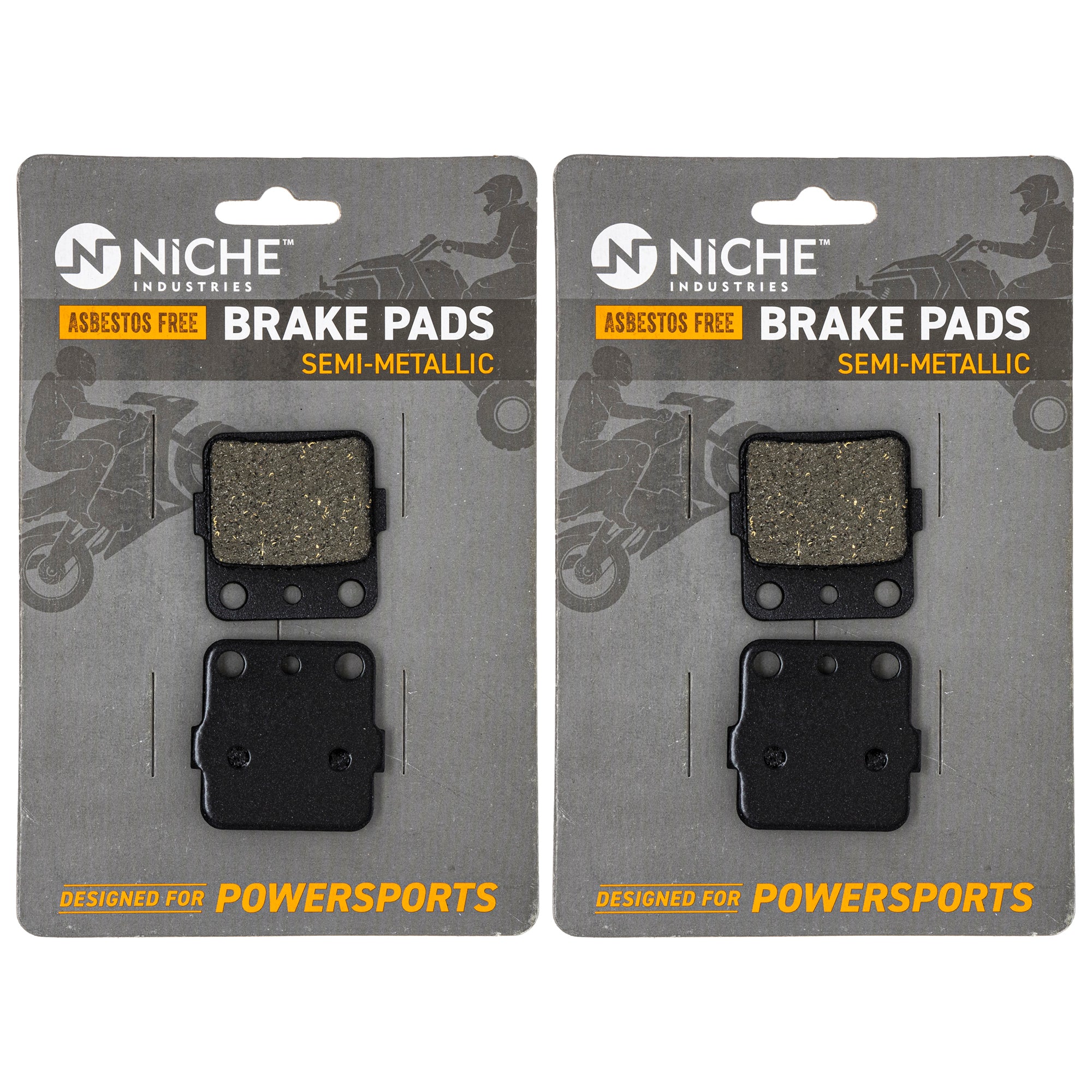 NICHE MK1001507 Brake Pad Set for zOTHER Yamaha Grizzly