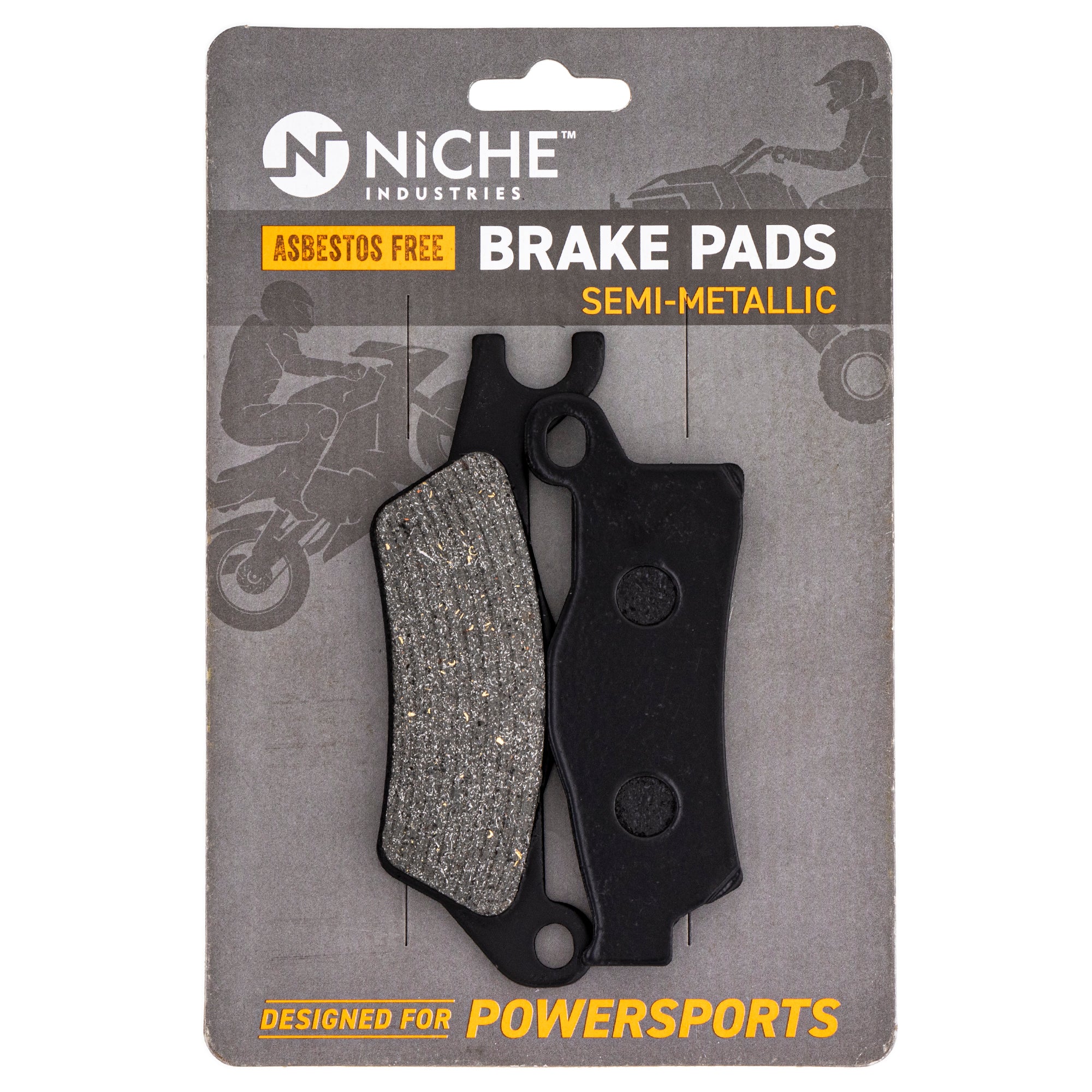 NICHE MK1001541 Brake Pad Set for BRP Can-Am Ski-Doo Sea-Doo