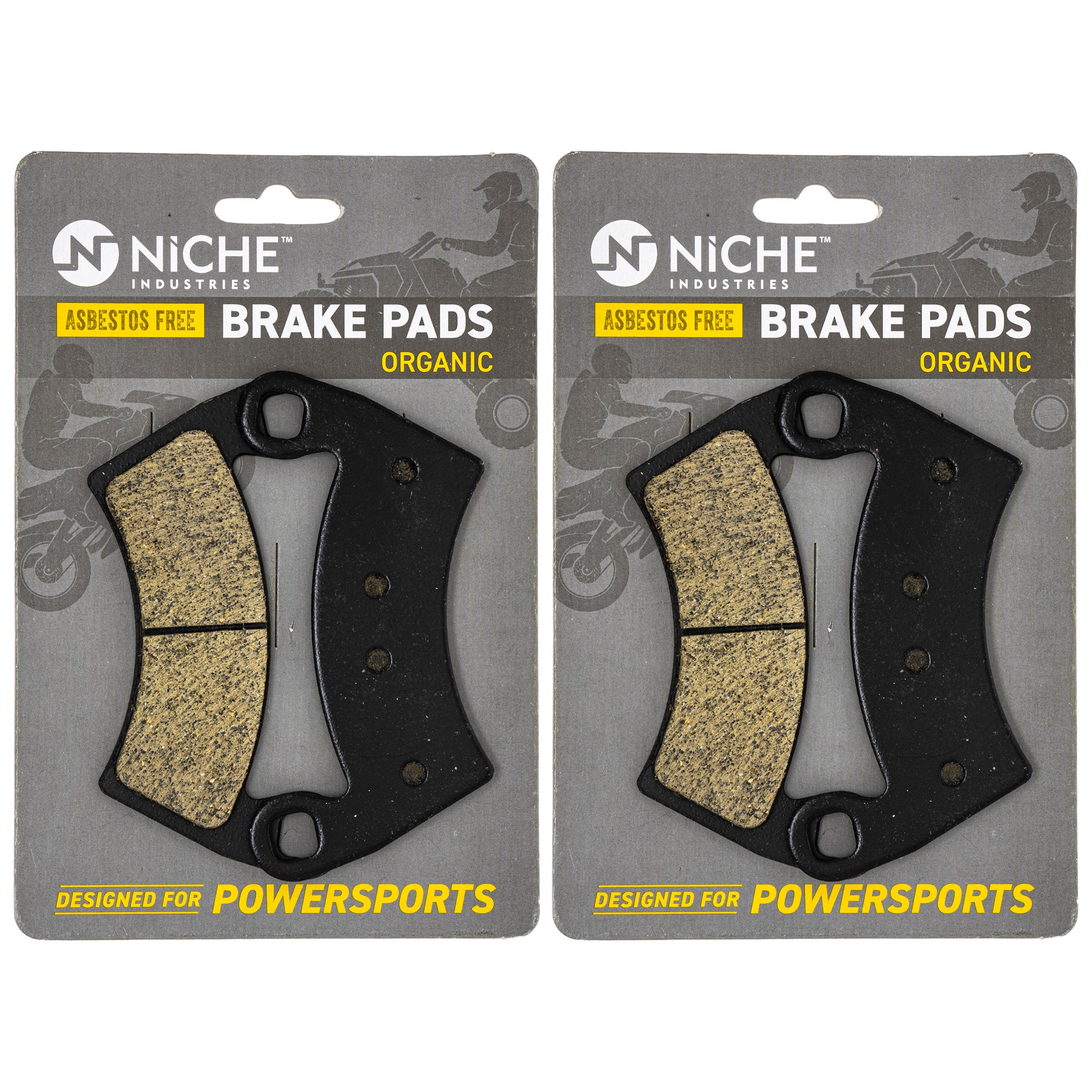 NICHE Brake Pad Kit Front/Rear 2205949 2203747 2202413