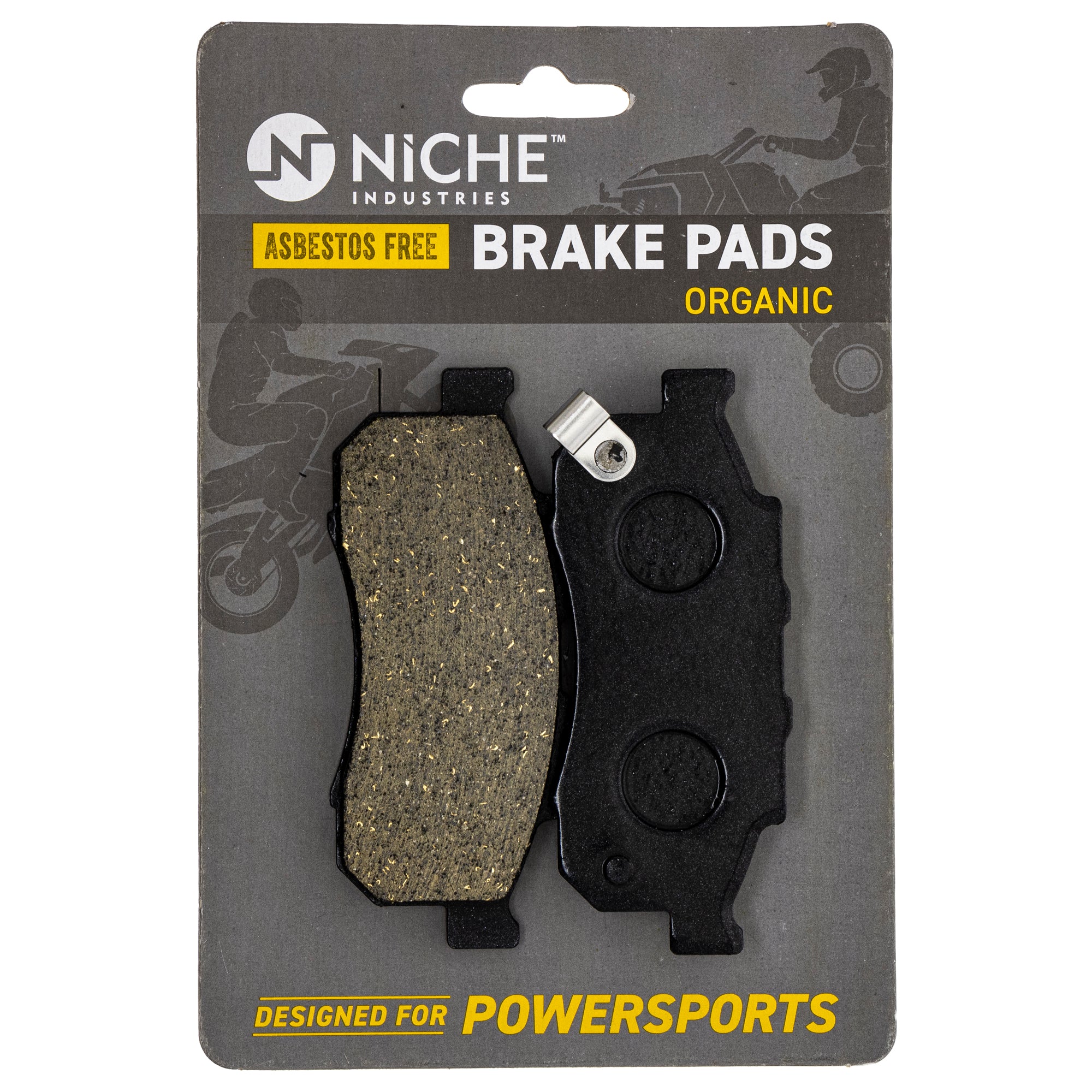 NICHE MK1001582 Brake Pad Kit Front/Rear for Honda Big