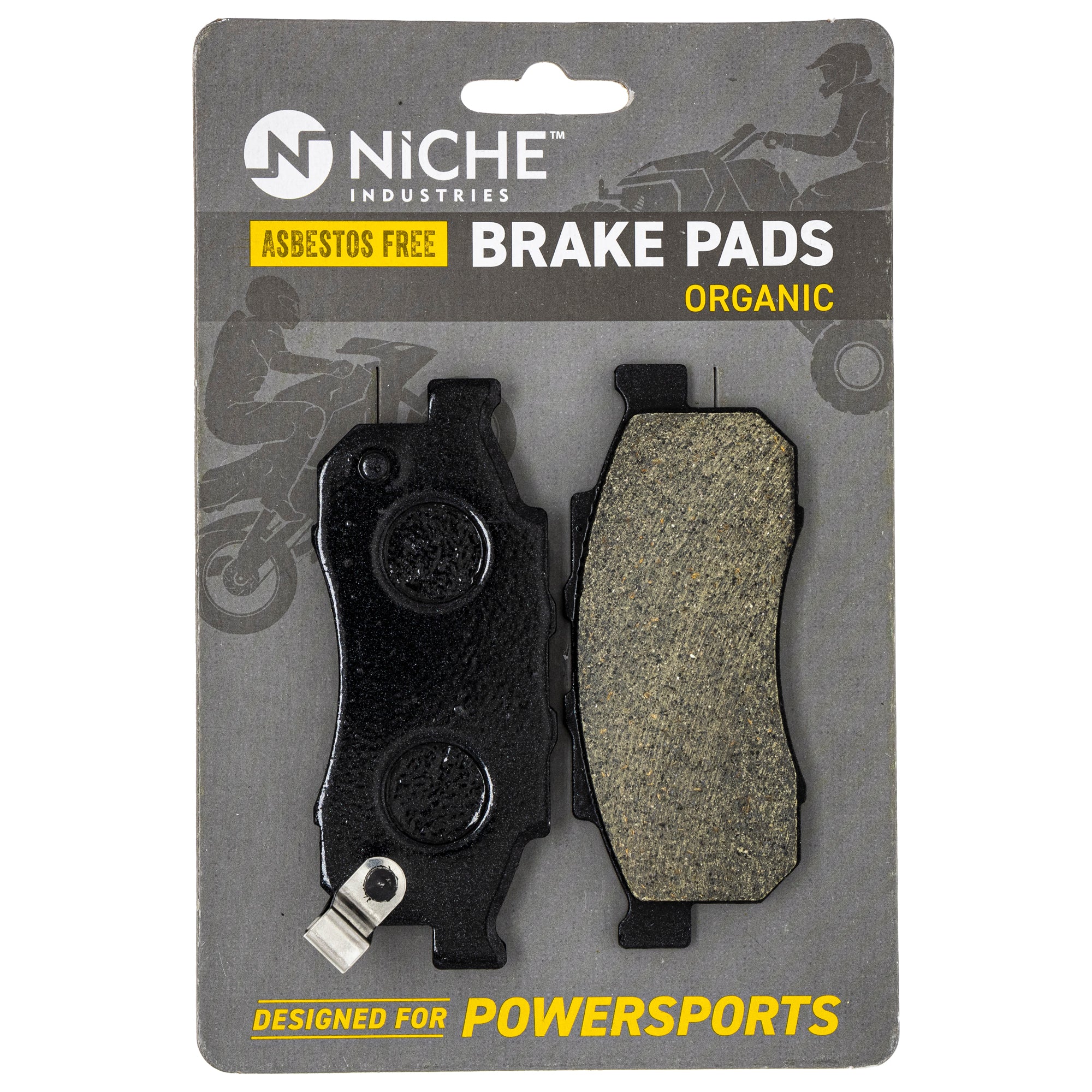 Organic Brake Pads for Honda Pioneer Big 06451-HL3-A00 06452-HL1-A01 NICHE 519-KPA2217D