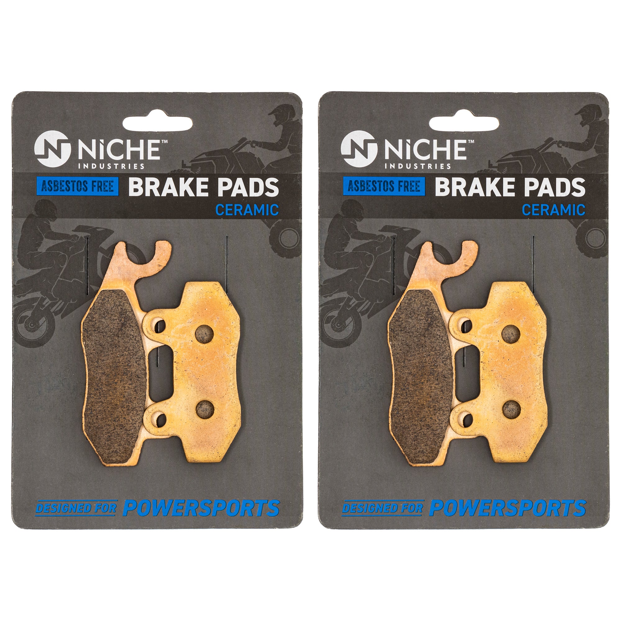 NICHE MK1001606 Ceramic Brake Pad Kit for Yamaha Suzuki Kawasaki