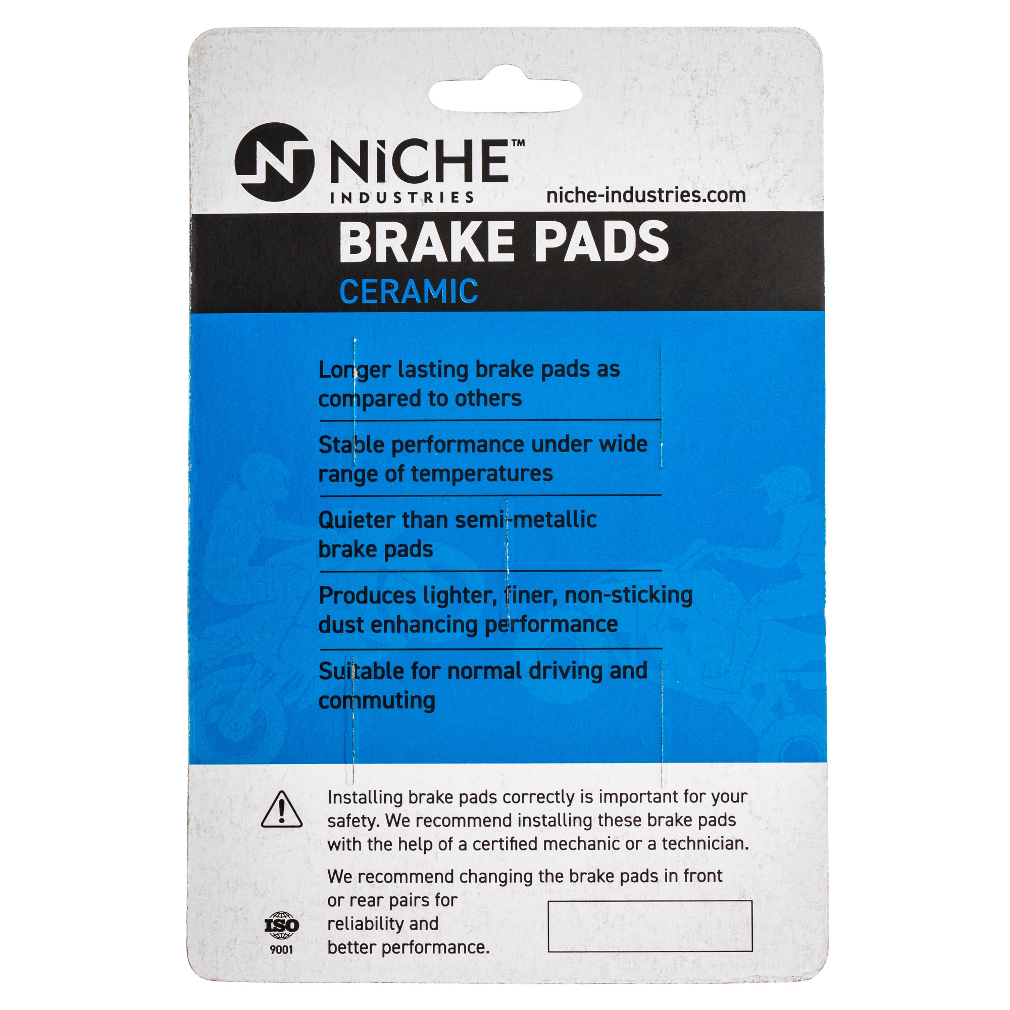 NICHE 519-KPA2332D Ceramic Brake Pads for Yamaha Suzuki Kawasaki BRP