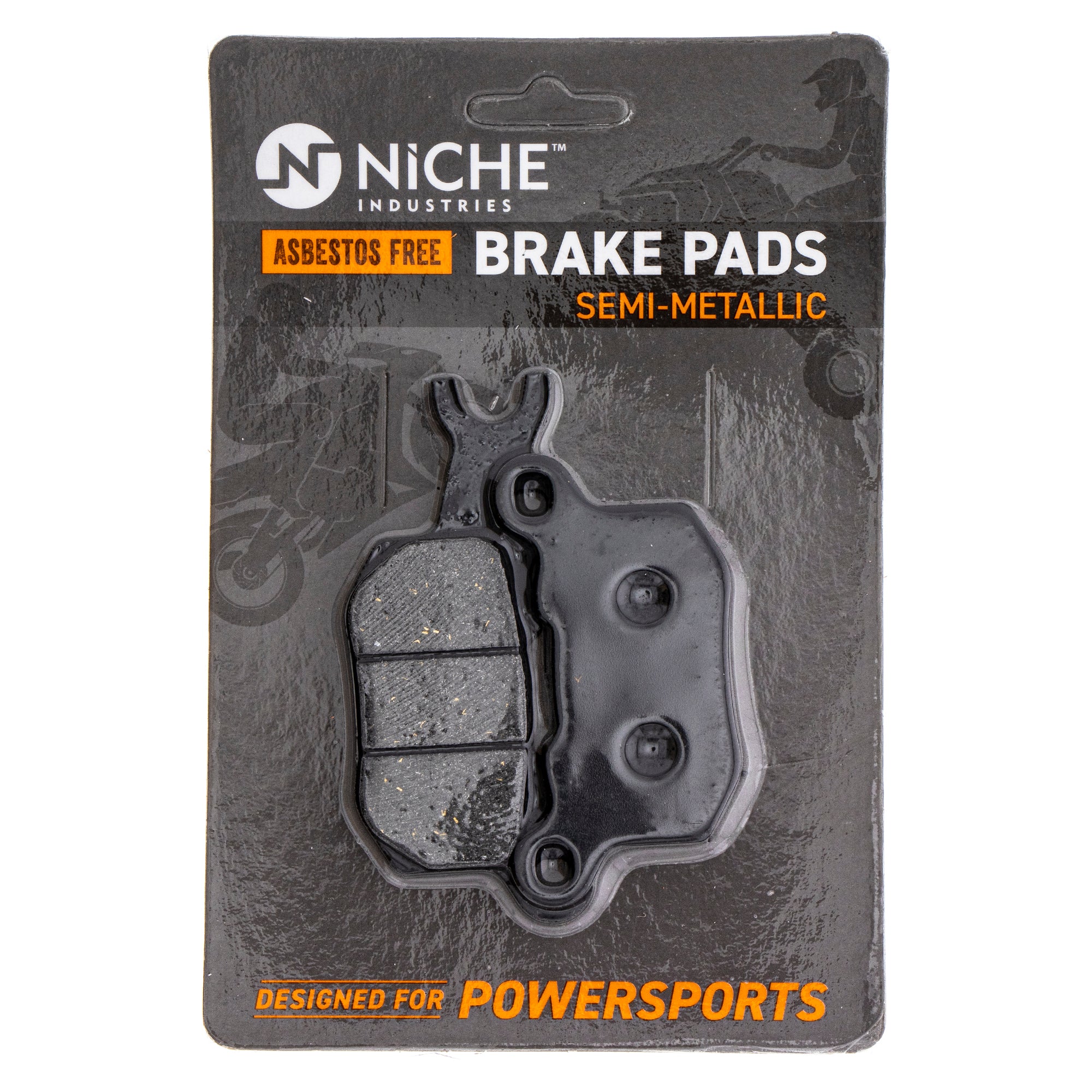 Semi-Metallic Brake Pads for BRP Can-Am Ski-Doo Sea-Doo Traxter Defender 715900382 NICHE 519-KPA2342D