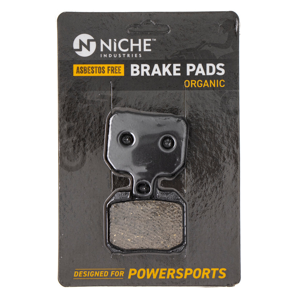 Front L Rear R Organic Brake Pad Set for zOTHER KTM Kawasaki Honda Ducati BRP Can-Am NICHE 519-KPA2359D