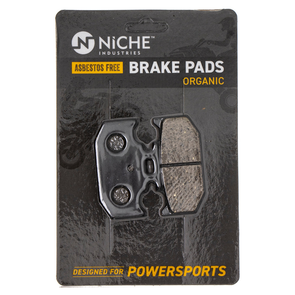 Organic Brake Pads for zOTHER Yamaha YXZ1000R YXZ1000 Wolverine Viking 5B4-25806-00-00 NICHE 519-KPA2367D