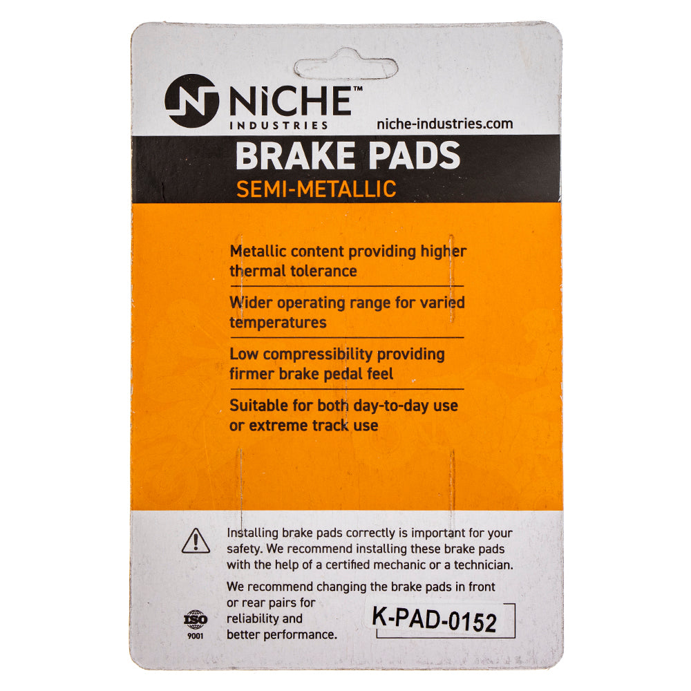 NICHE MK1002452 Brake Pad Set
