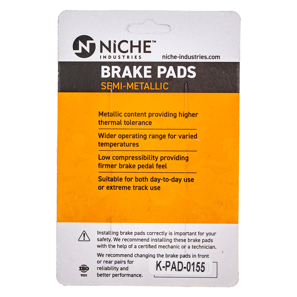 NICHE MK1002865 Brake Pad Set