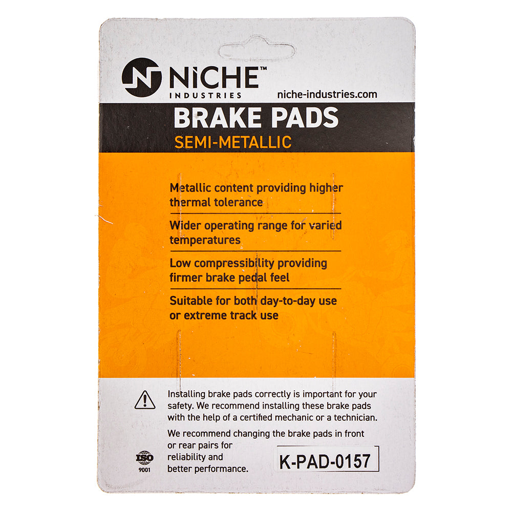 NICHE MK1002879 Brake Pad Set