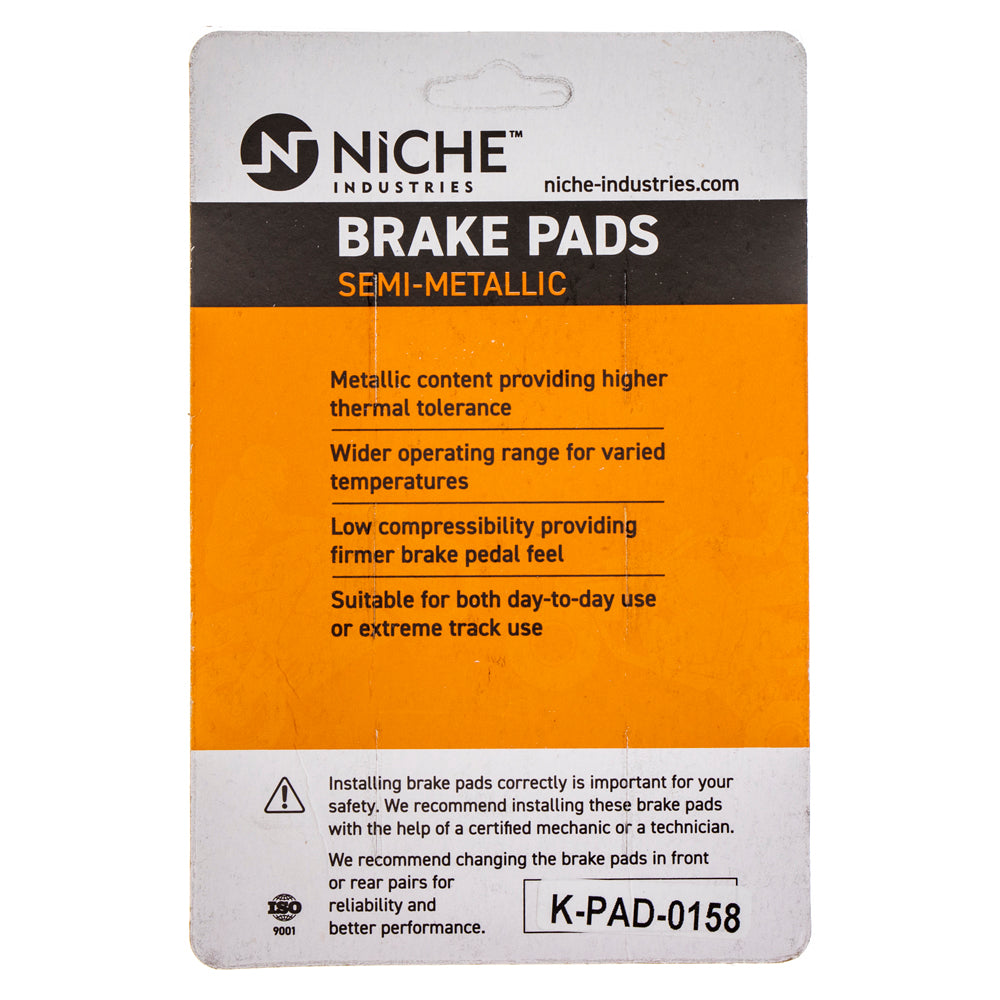 NICHE MK1002863 Brake Pad Set
