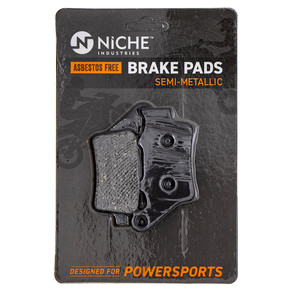 Semi-Metallic Brake Pads for zOTHER Victory Triumph Polaris KTM BMW Scout Octane Empulse NICHE 519-KPA2387D