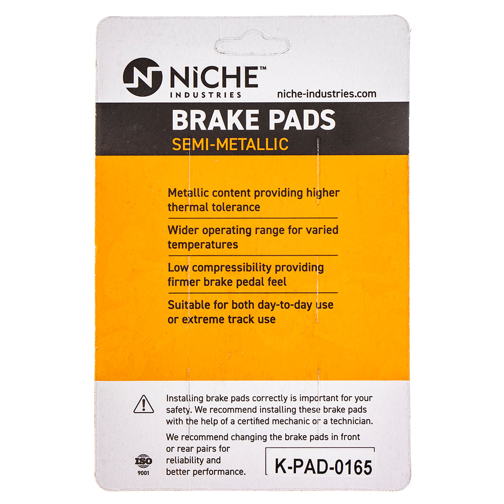 NICHE MK1002859 Brake Pad Set