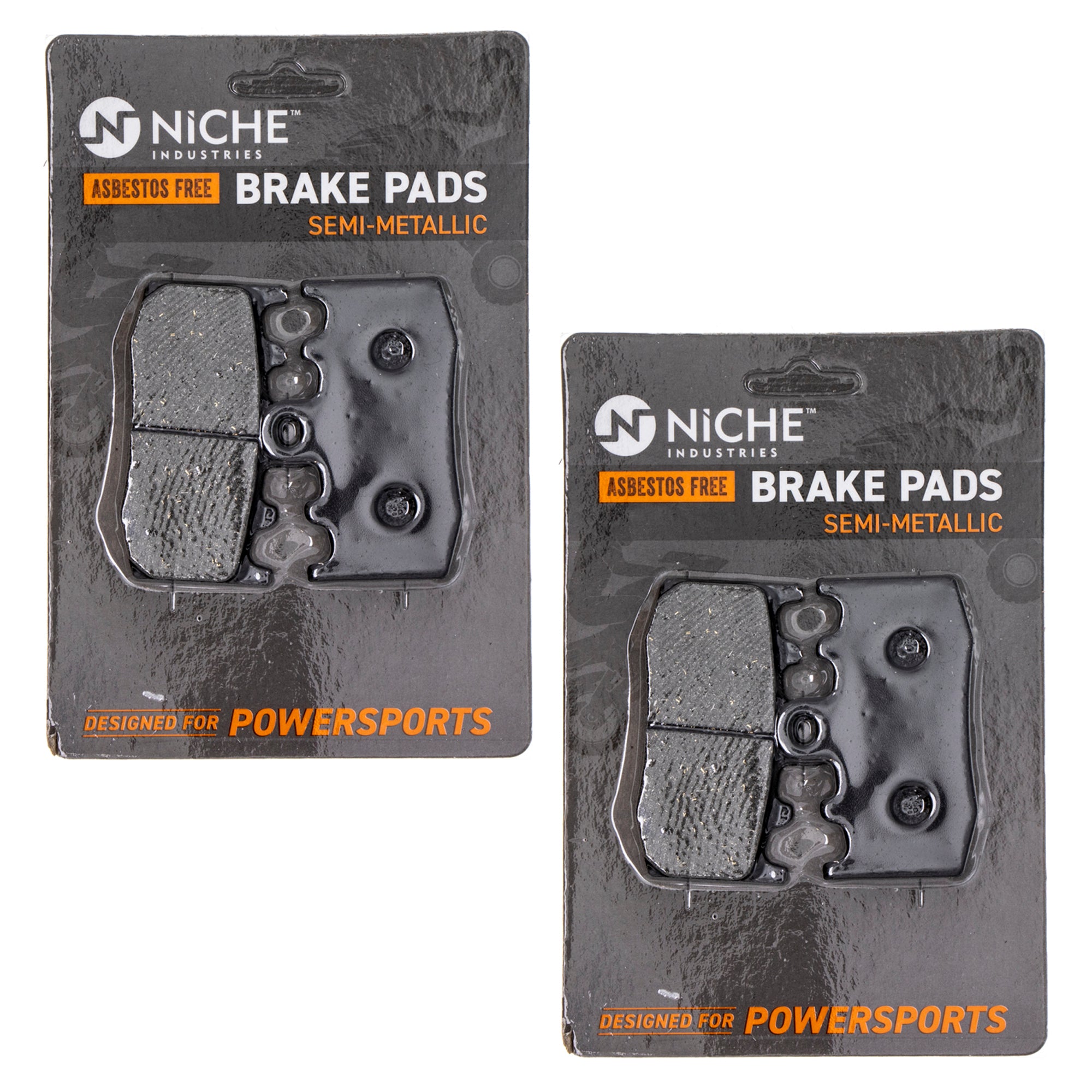 Front Semi-Metallic Brake Pad Set 2-Pack for zOTHER BMW R900RT R1200ST R1200S R1200RT NICHE 519-KPA2396D