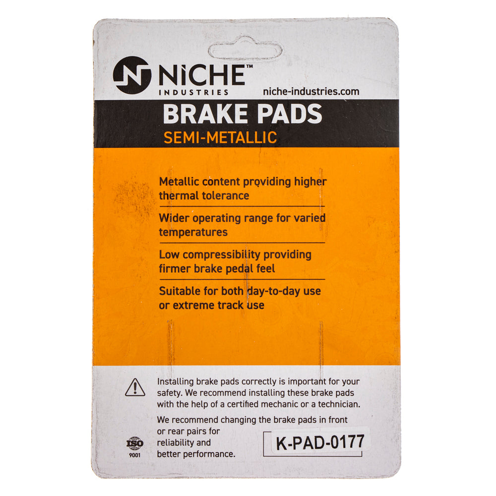 NICHE MK1002730 Brake Pad Set