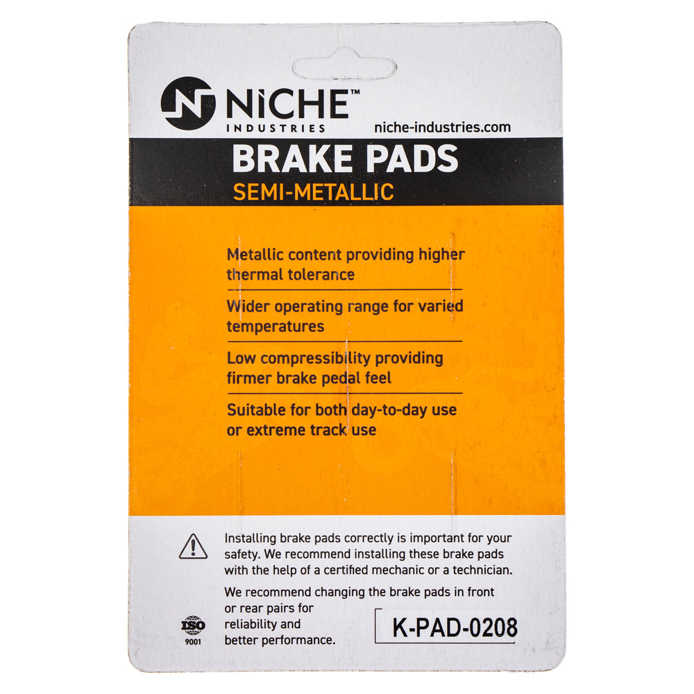NICHE MK1002746 Brake Pad Set
