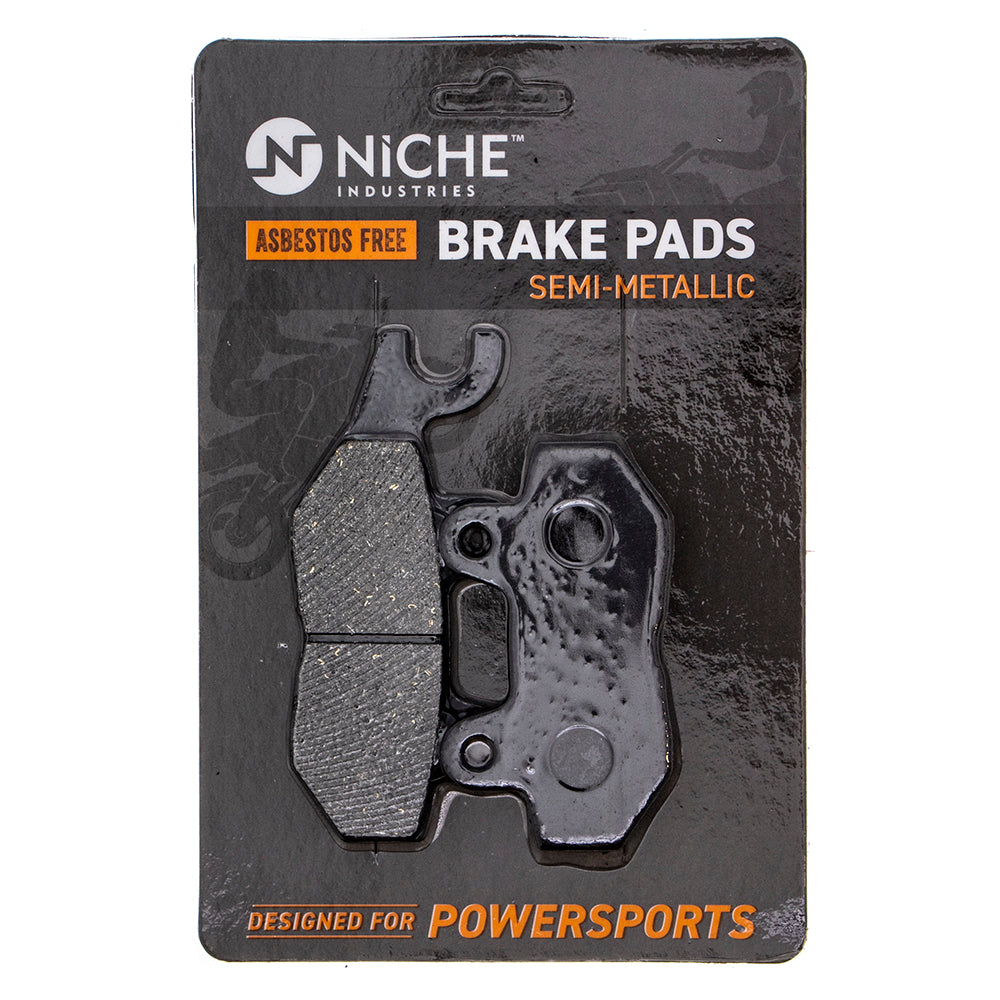 NICHE MK1002706 Semi-Metallic Brake Pad Set for zOTHER Triumph