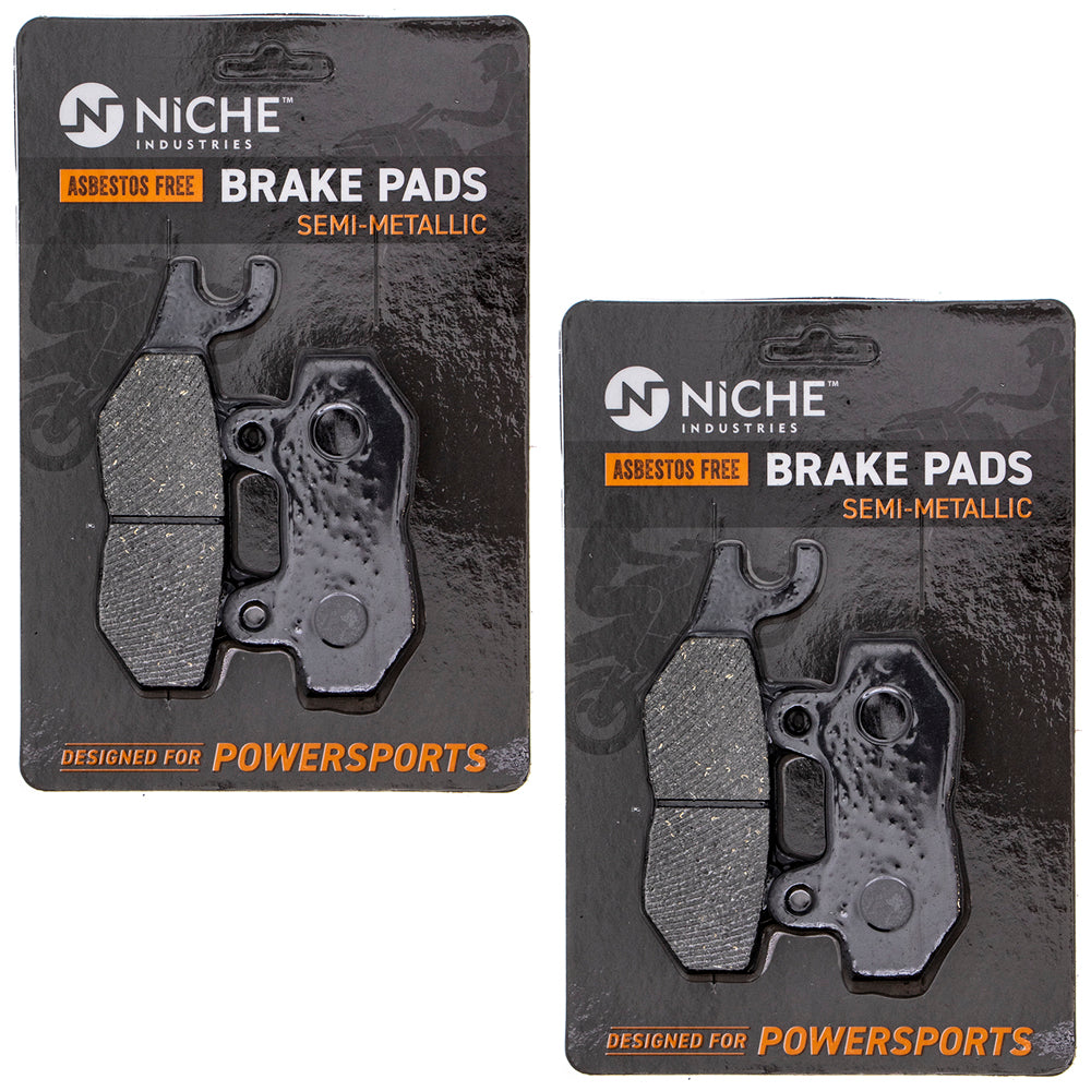 Semi-Metallic Brake Pads 2-Pack for Triumph Tiger Thruxton Street Sprint NICHE 519-KPA2438D