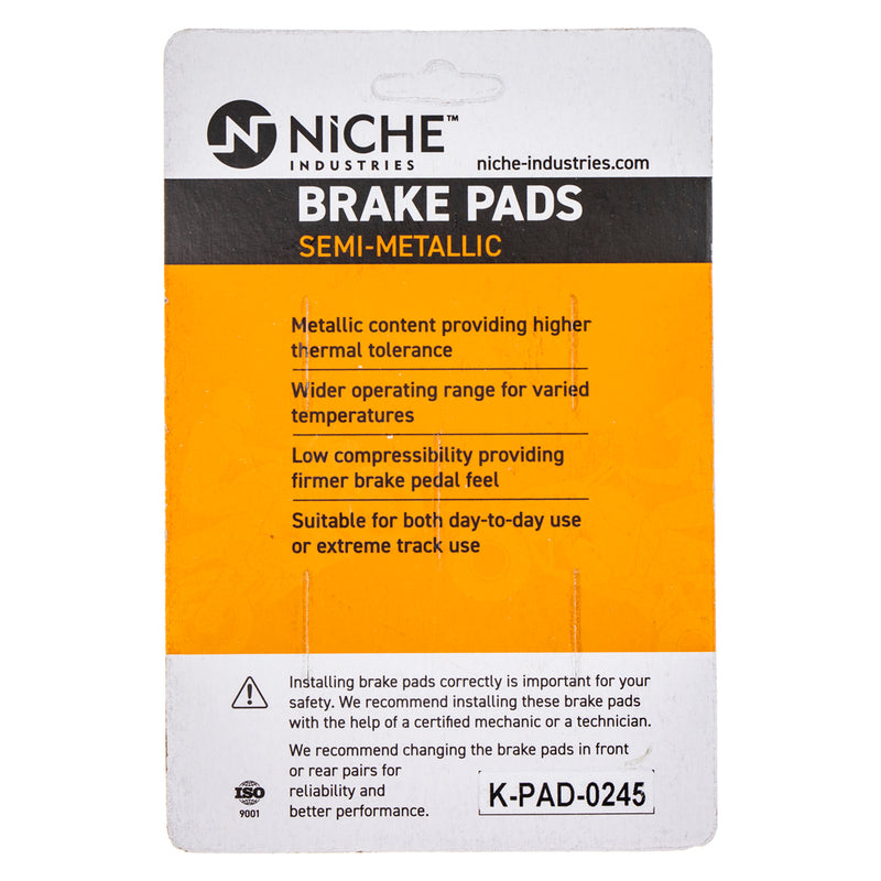 NICHE MK1002849 Brake Pad Set
