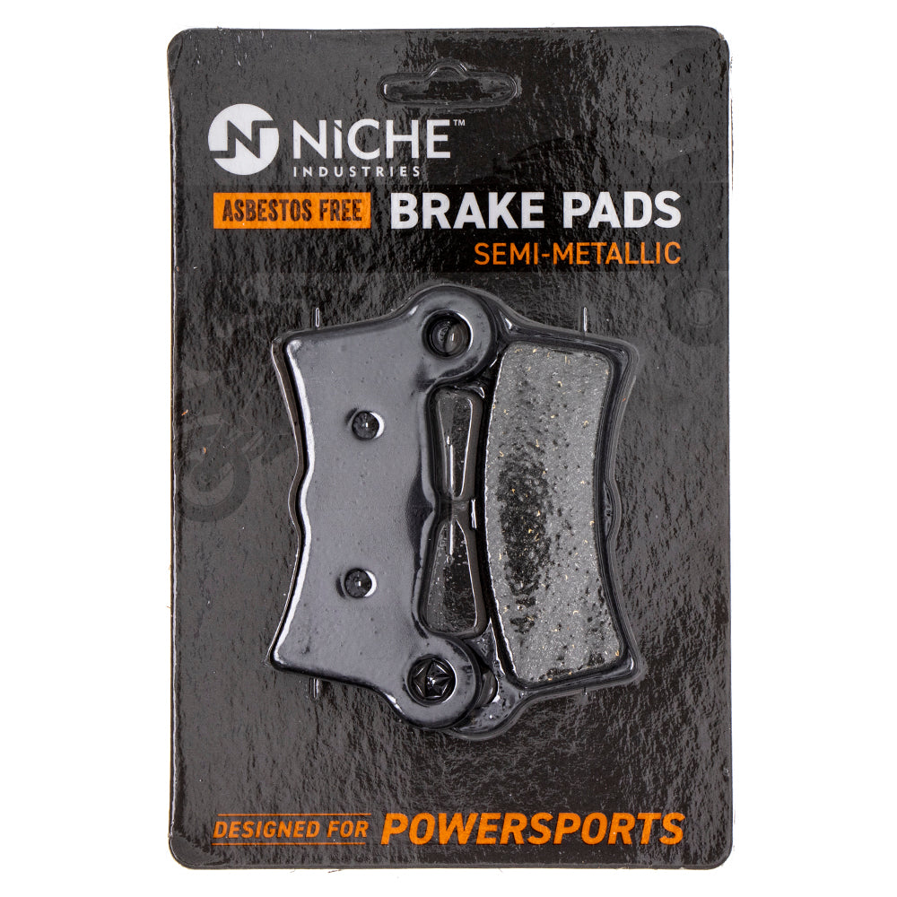 Semi-Metallic Brake Pads for Harley Davidson Tri Street 83911-09B NICHE 519-KPA2468D
