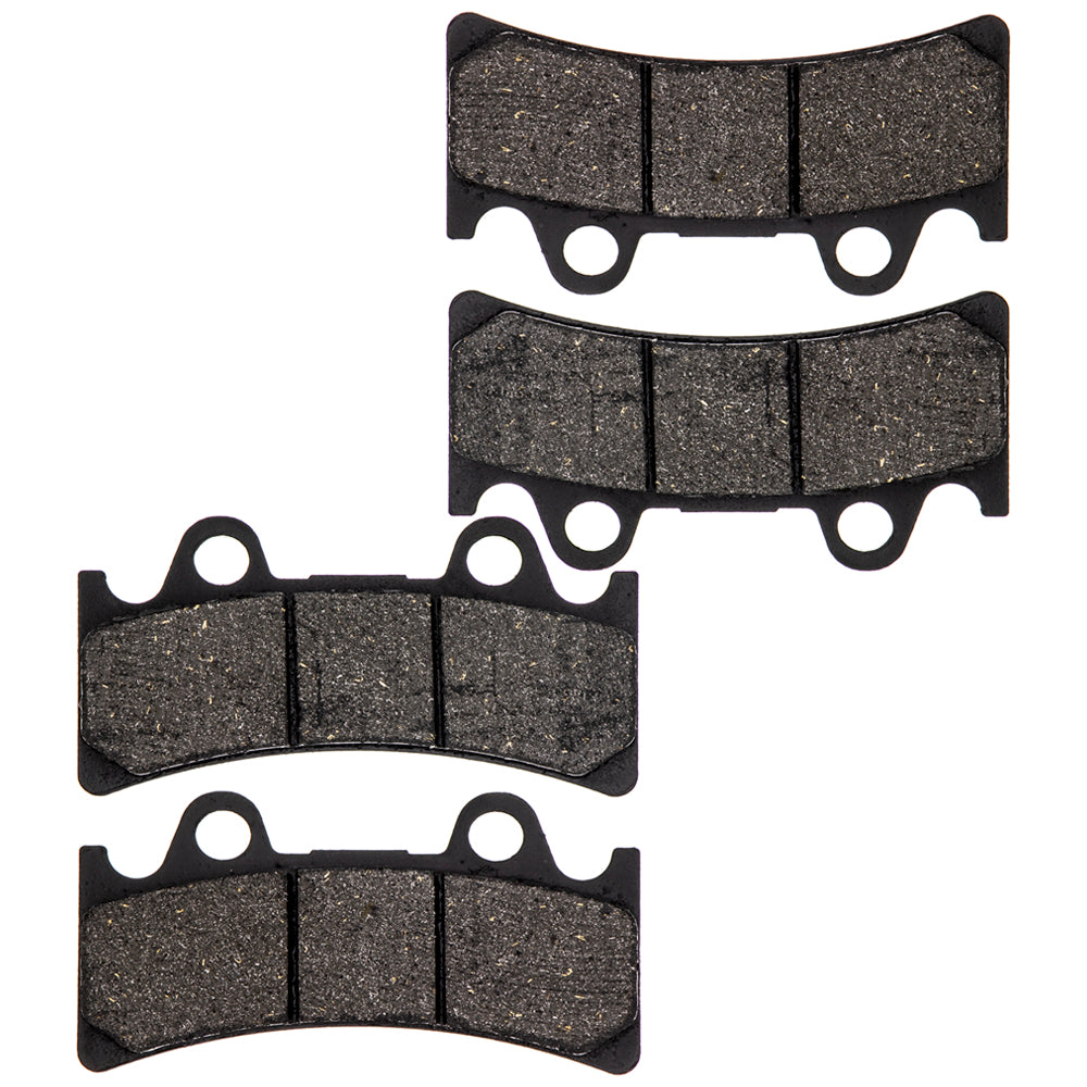 Brake Pad Set for Yamaha FZR1000 YZF750R 1FK-W0046-01 Front Rear