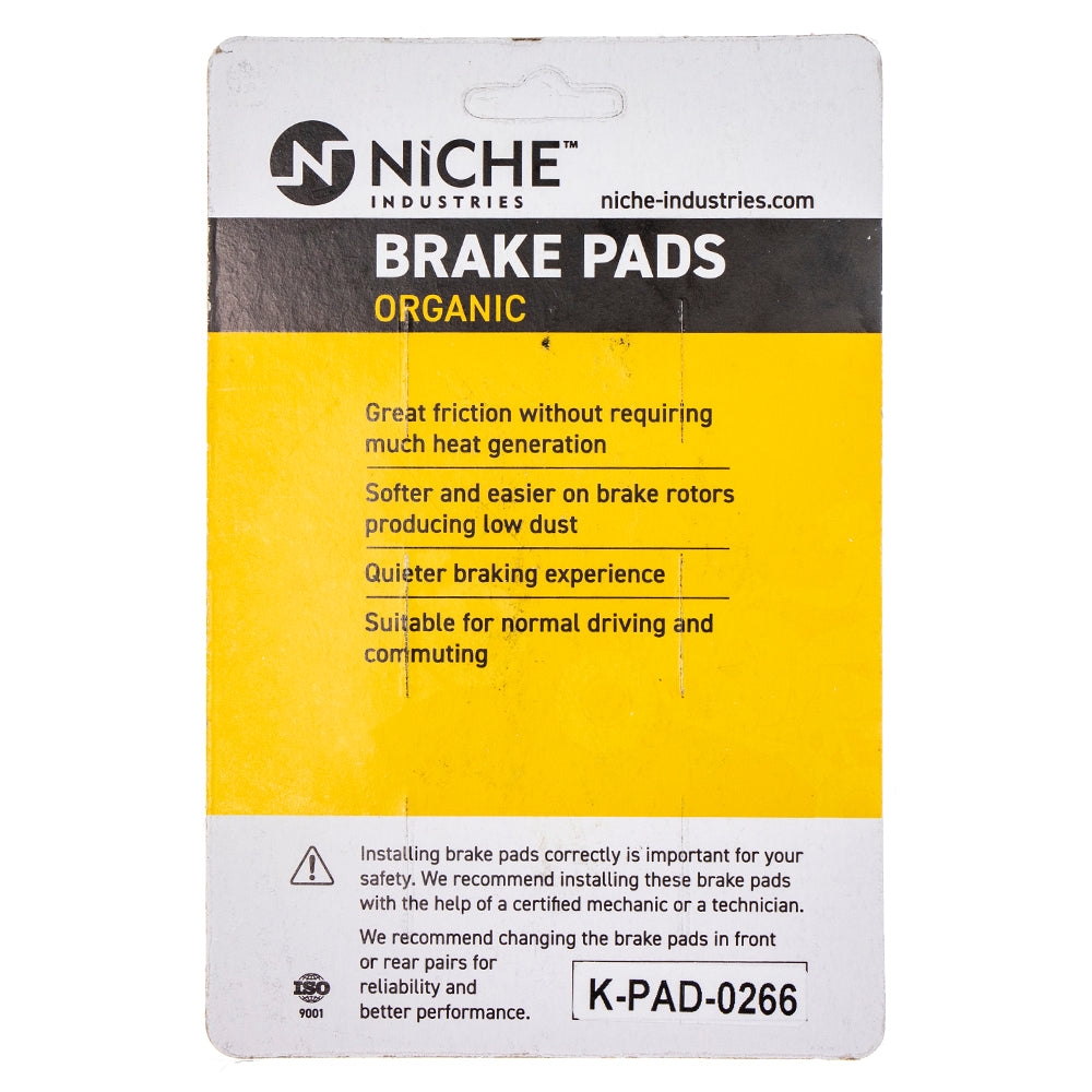 NICHE 519-KPA2488D Brake Pad Set 4-Pack for zOTHER KTM Harley