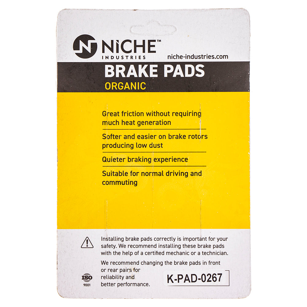 NICHE MK1002761 Brake Pad Set