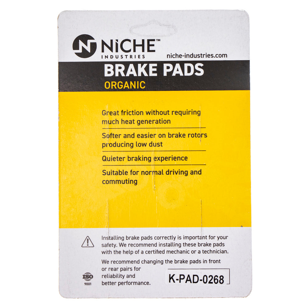 NICHE MK1002618 Brake Pad Set