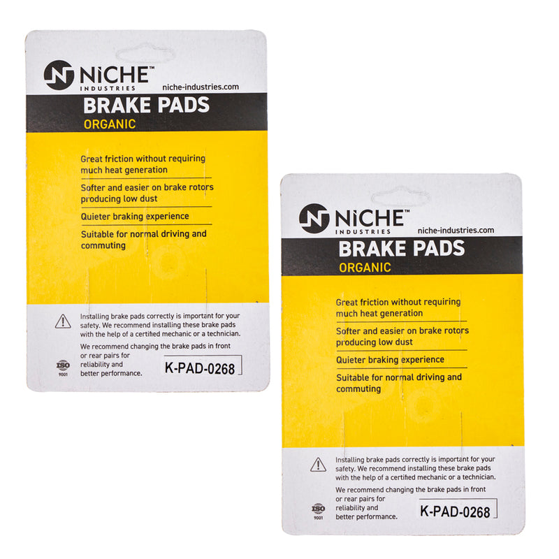 NICHE MK1002636 Brake Pad Set