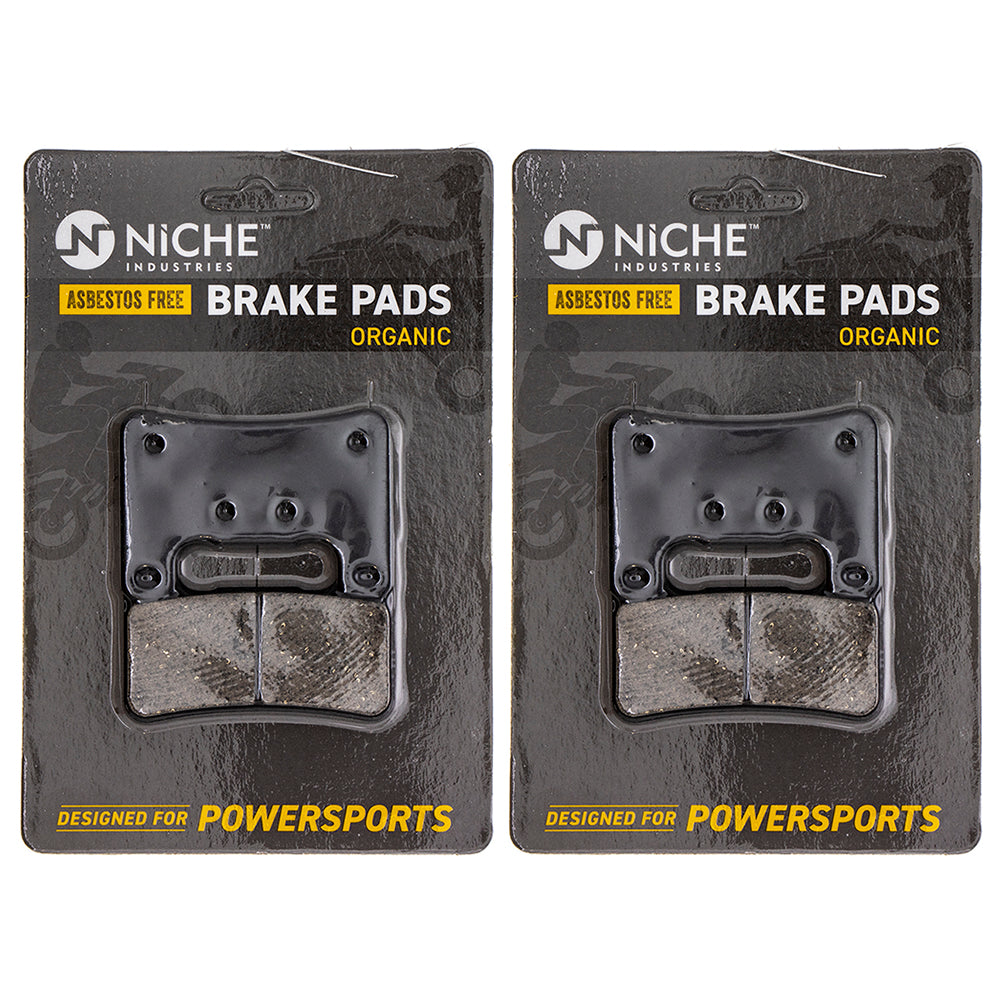 NICHE MK1002577 Brake Pad Kit Front/Rear for zOTHER Suzuki