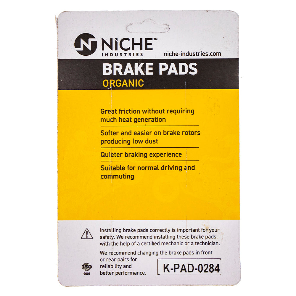 NICHE MK1002587 Brake Pad Set