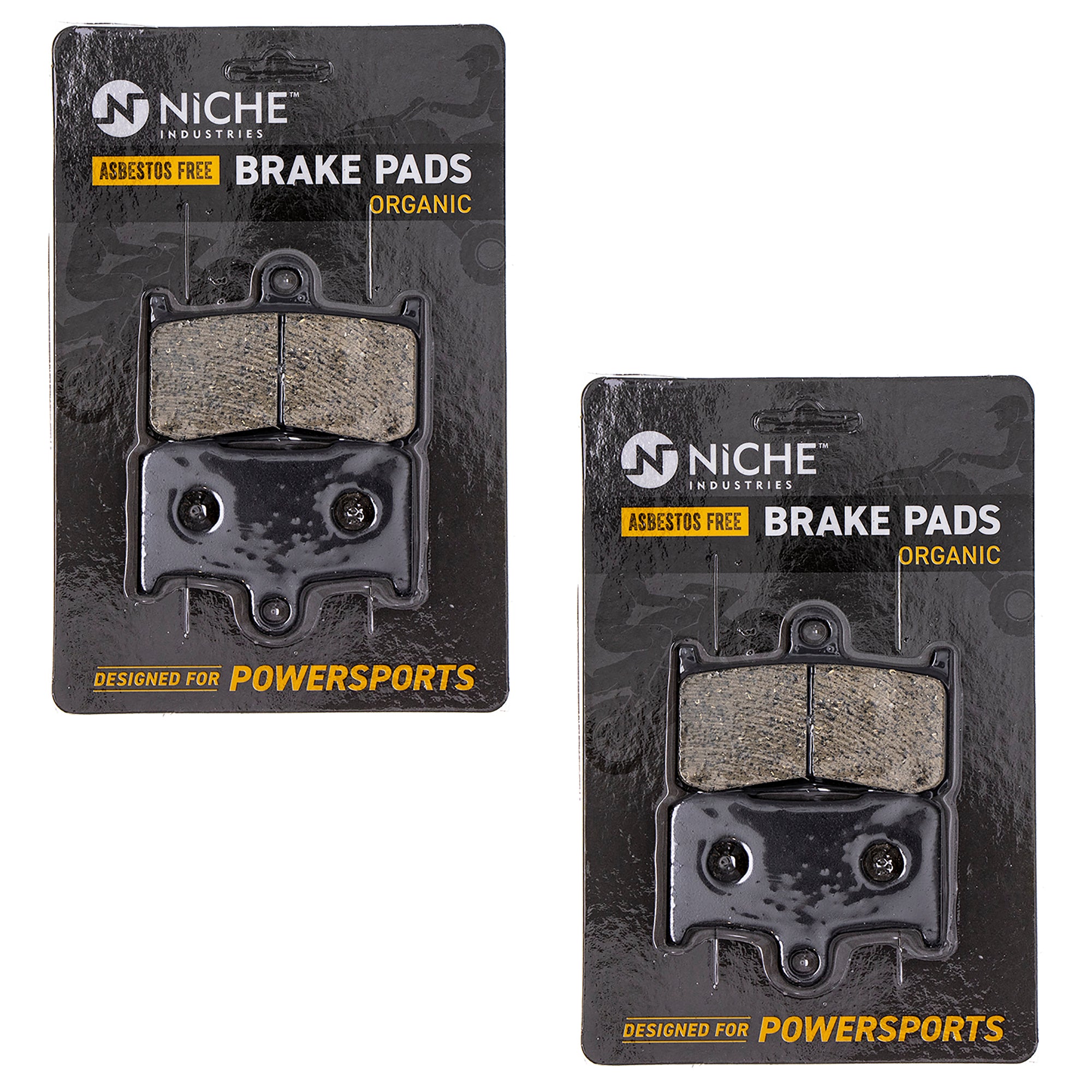 NICHE MK1002646 Brake Pad Kit Front/Rear for Suzuki BKing