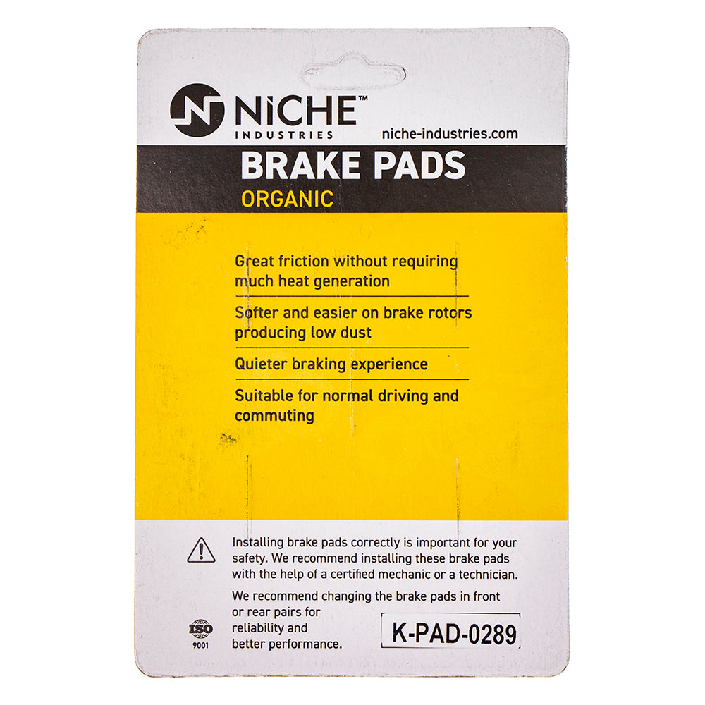 NICHE MK1002735 Brake Pad Set