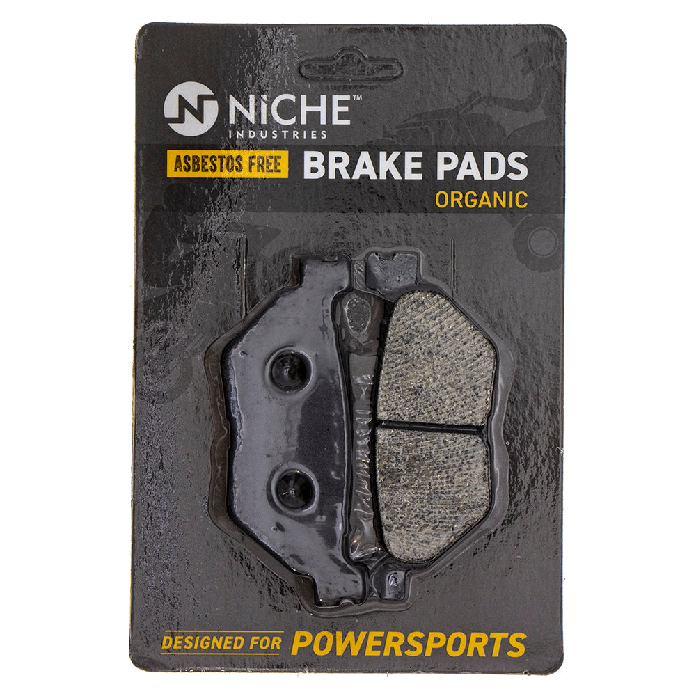 NICHE MK1002731 Brake Pad Kit Front/Rear for Yamaha FJR1300