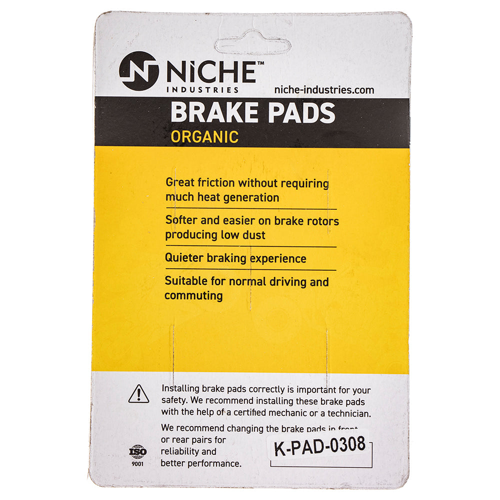 NICHE MK1002749 Brake Pad Set