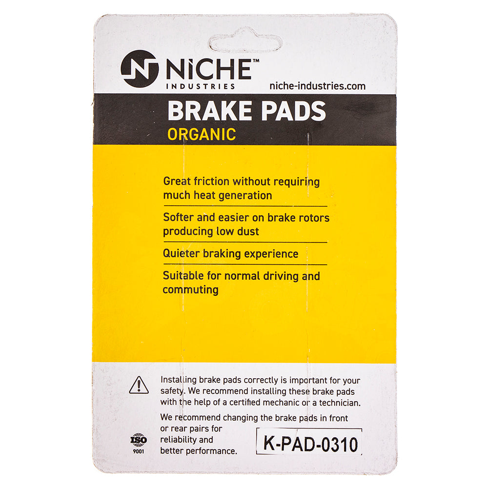 NICHE MK1002776 Brake Pad Set