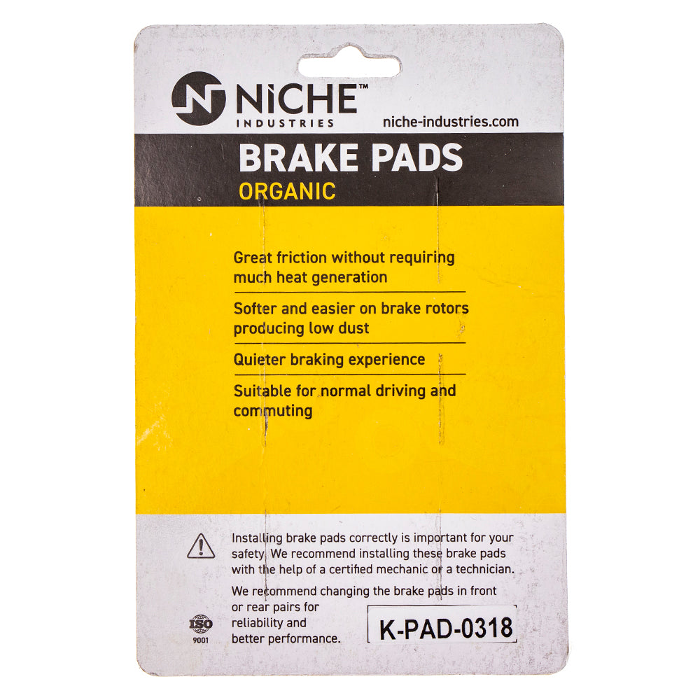 NICHE MK1002719 Brake Pad Set