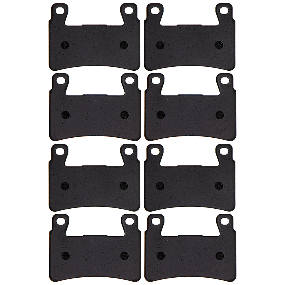 NICHE Front Organic Brake Pad Set 4-Pack 06455-MCF-026