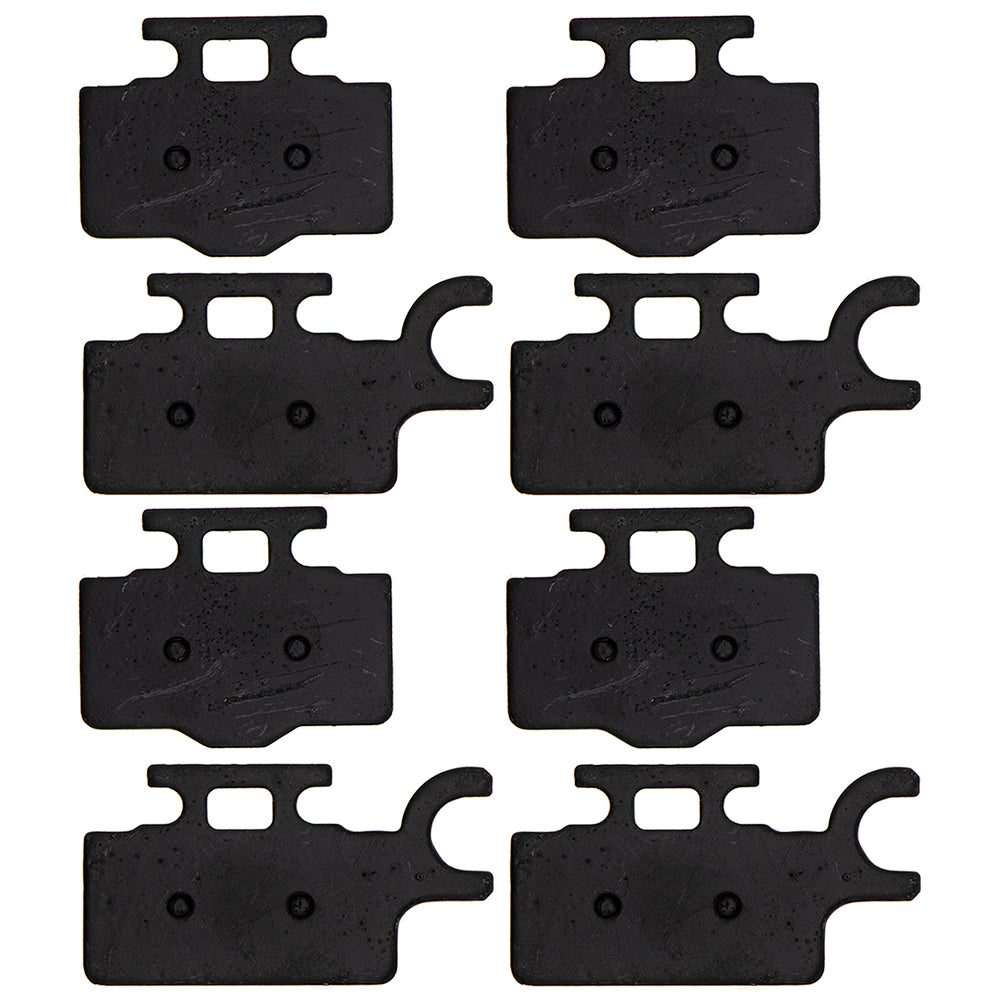 NICHE Front Organic Brake Pad Set 4-Pack 43082-1242