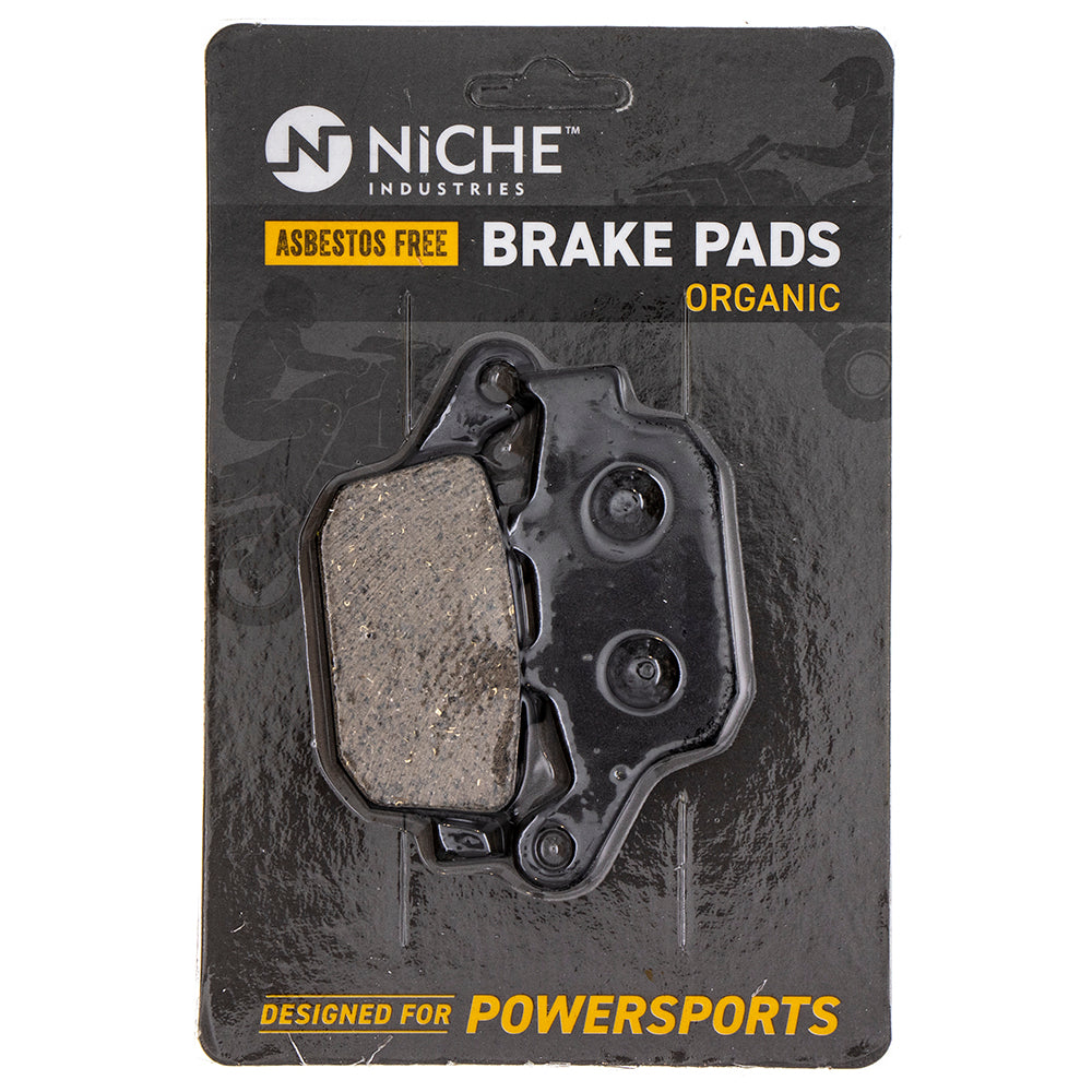 Rear Organic Brake Pad Set for Suzuki Honda GW250 Gladius CBR300R CBR250R 06435-KYJ-901 NICHE 519-KPA2567D