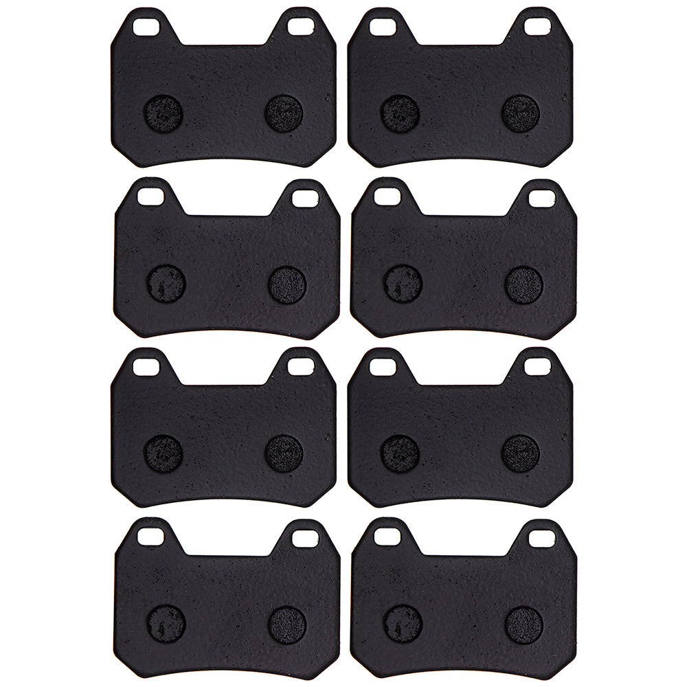 NICHE Rear Organic Brake Pad Set 4-Pack 34217680375