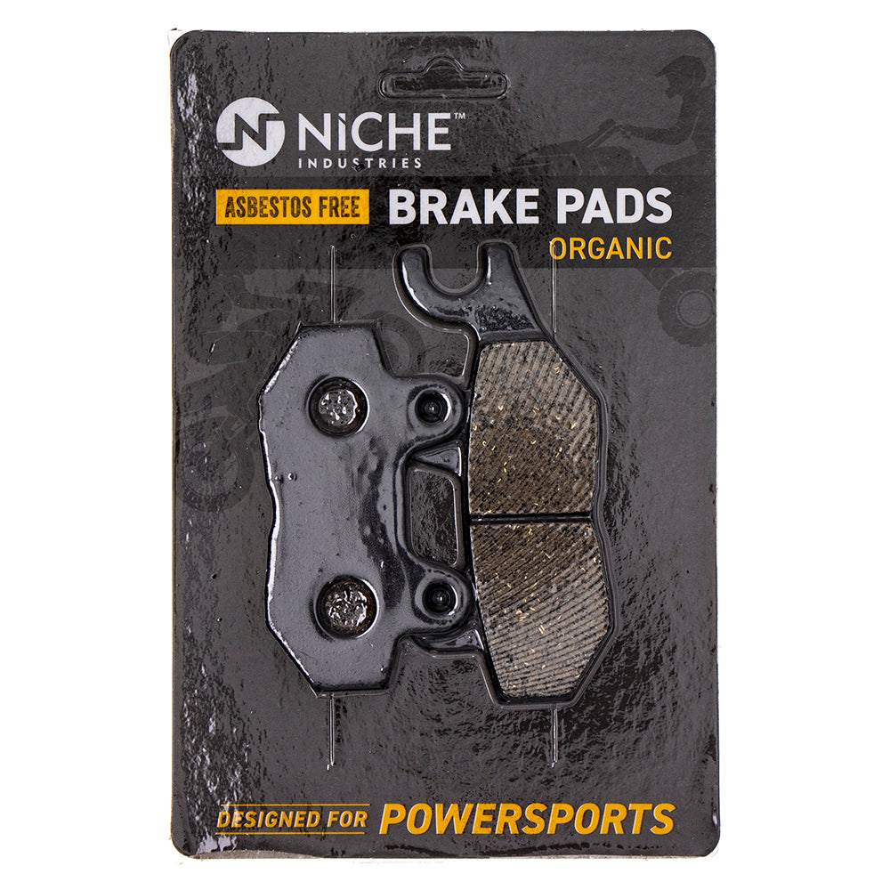 Rear Organic Brake Pad Set for zOTHER Triumph Tiger Sprint Speed 2020071-T0301 T2020560 NICHE 519-KPA2575D