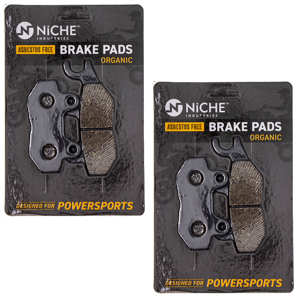 Rear Brake Pads Set 2-Pack for zOTHER Triumph Tiger Sprint Speed 2020071-T0301 T2020560 NICHE 519-KPA2575D