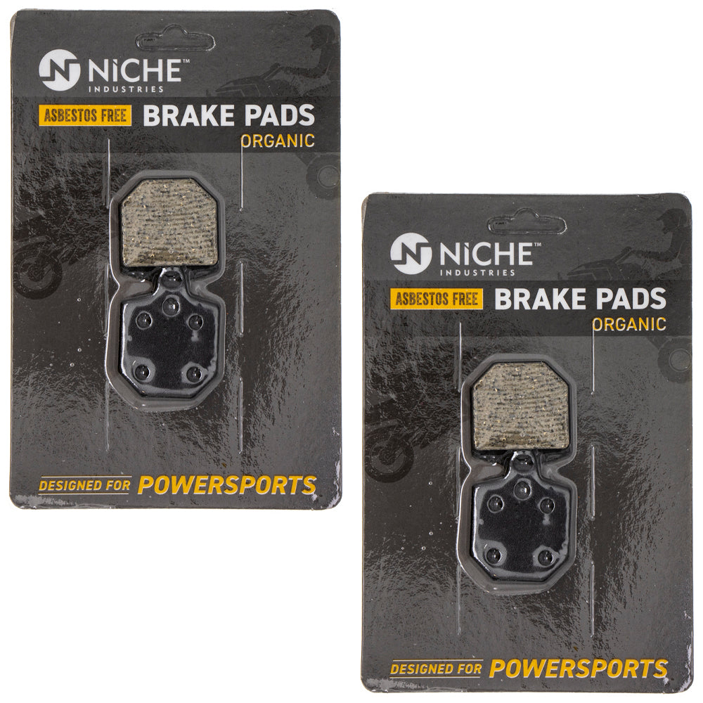 Front Organic Brake Pad Set 2-Pack for zOTHER KTM FS570 560 450 81213030000 NICHE 519-KPA2597D