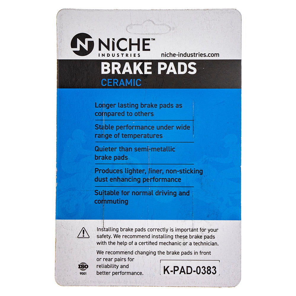 NICHE MK1012192 Brake Pad Set